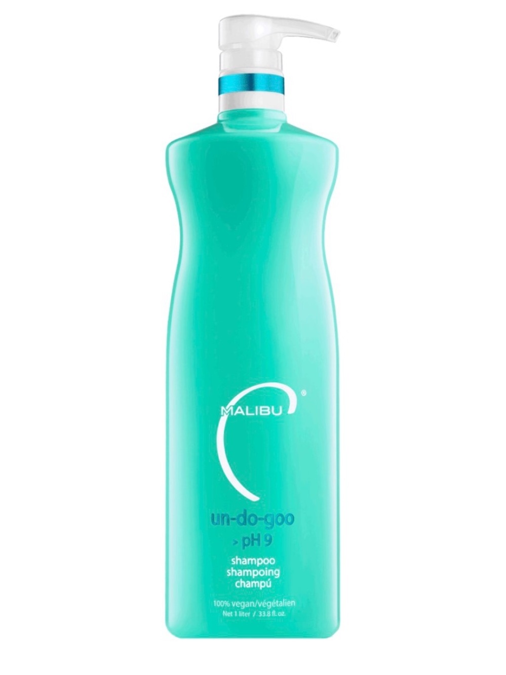 Malibu Un-Do-Goo >ph9 shampoo-1 liter unopened pump bottle